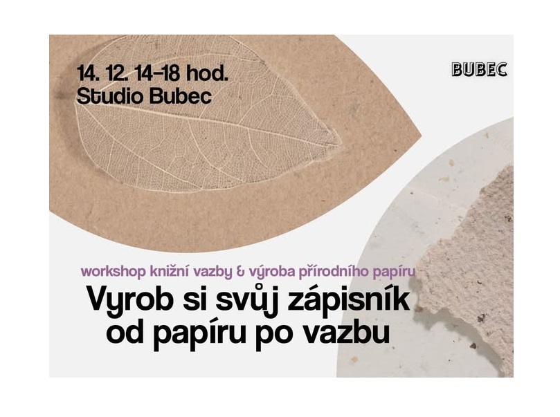 Workshop: Výroba ručního papíru a zápisníku