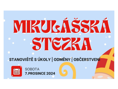 Mikulášská stezka. Stanoviště s úkoly. Odměny. Občerstvení.